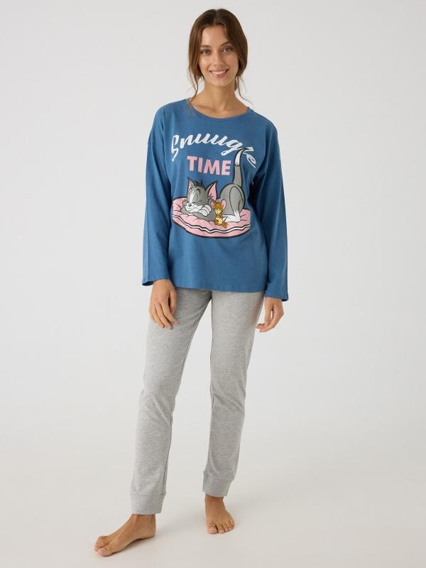 In side Pijama Tom & Jerry