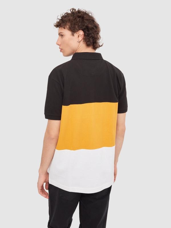 In Side Polo Color Block