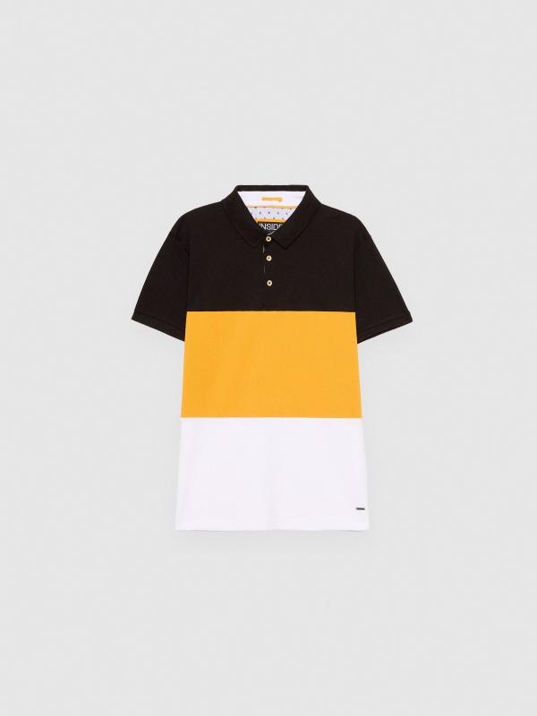 In Side Polo Color Block
