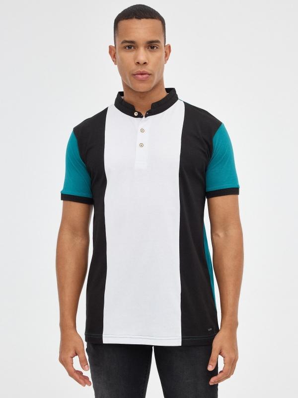 In side Polo Color Block