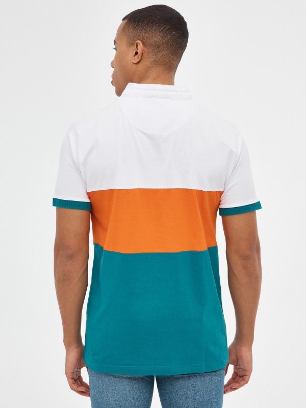 In Side Polo Color Block