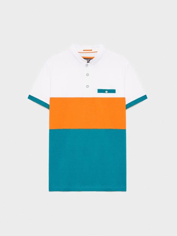 In Side Polo Color Block