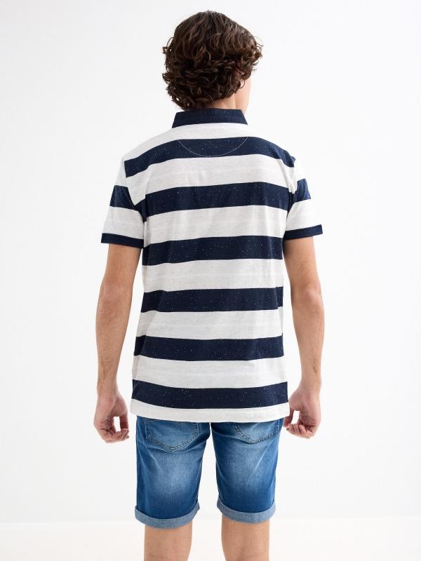 In Side Polo De Rayas Tejidas Mao