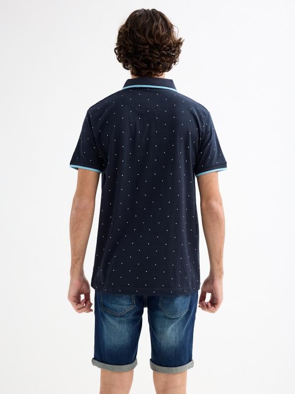In Side Polo Estampado Miniprint
