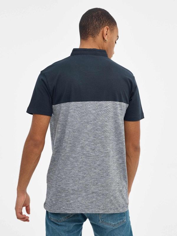 In Side Polo Mao Azul Marino