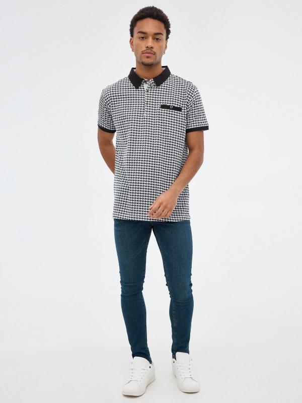 In Side Polo Pata De Gallo