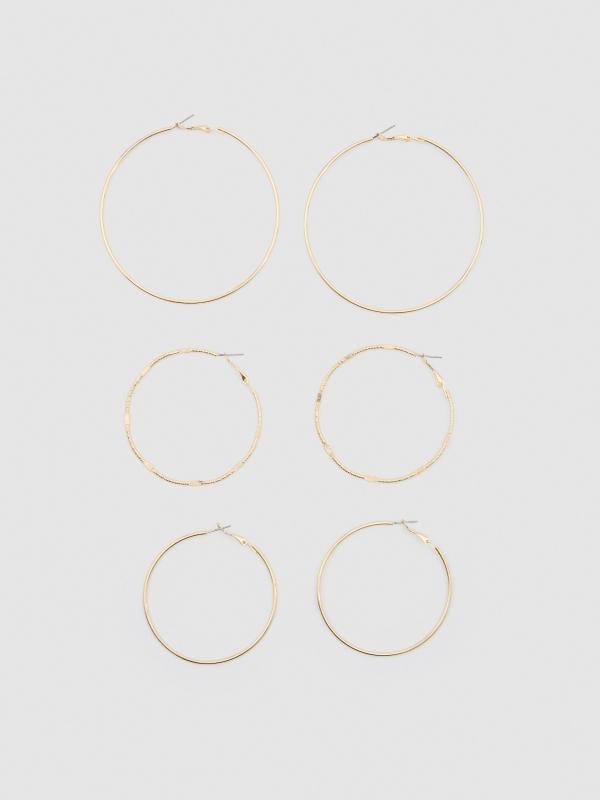 In side Set 3 aros dorados