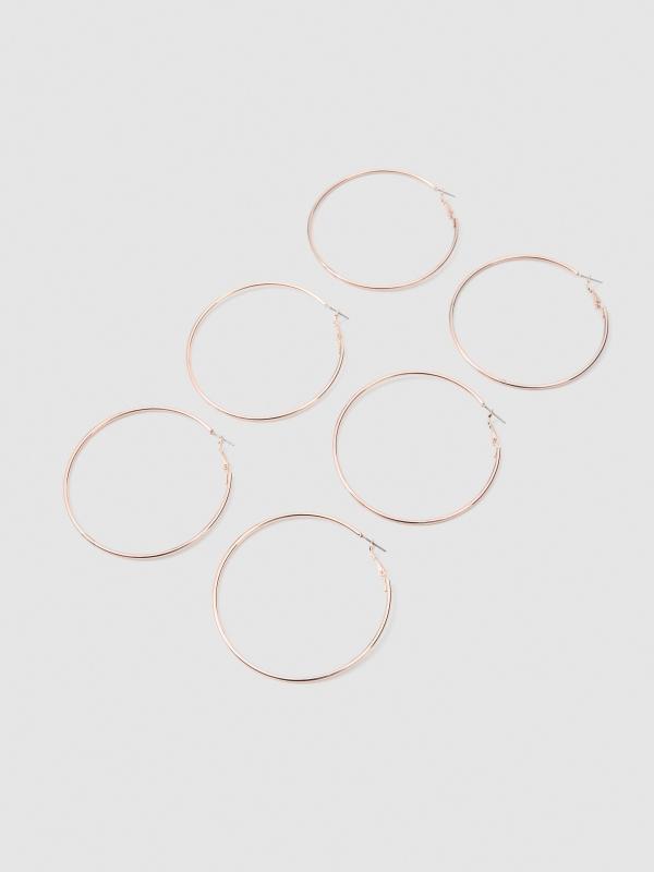 In side Set 3 pendientes aro