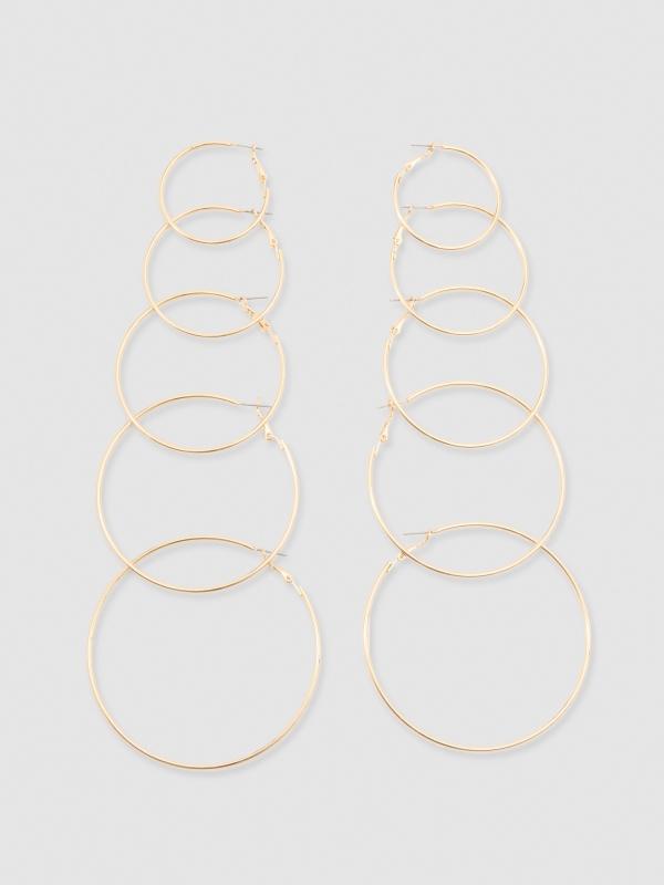 In side Set 5 aros dorados