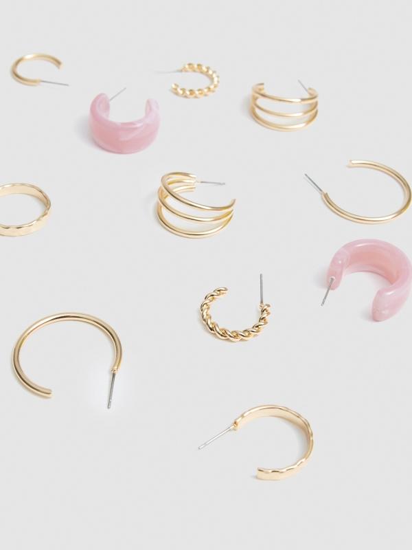 In Side Set 6 Pendientes De Aro