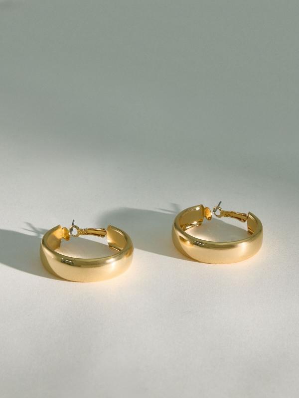 In Side Set Pendientes Dorados Pack 6