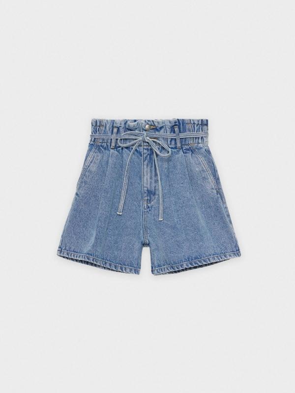 In Side Short Denim Baggy