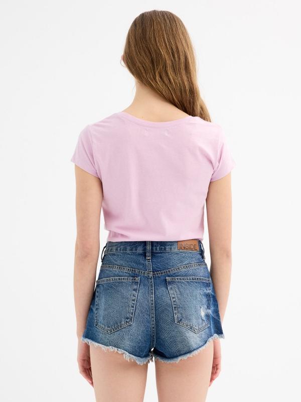 In Side Short Denim Desflecados