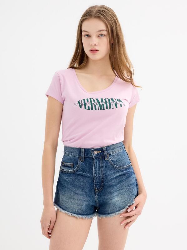 In side Short denim desflecados