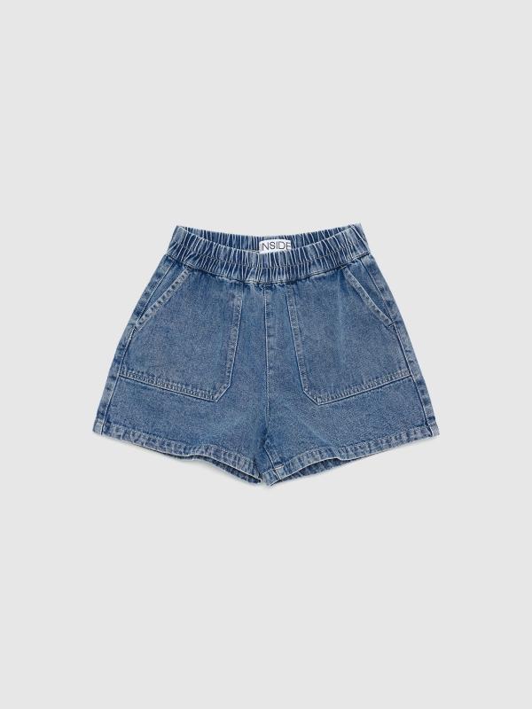 In Side Short Denim Ligero