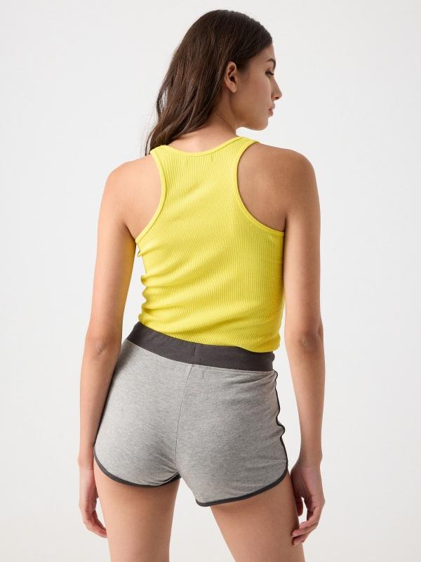 In Side Short Estampado Cintura Ajustable