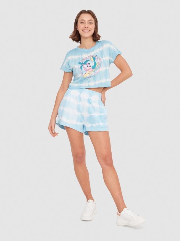 In Side Short Tie Dye