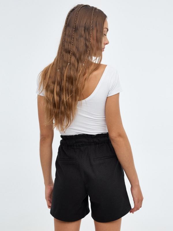 In Side Shorts De Cintura Elástica