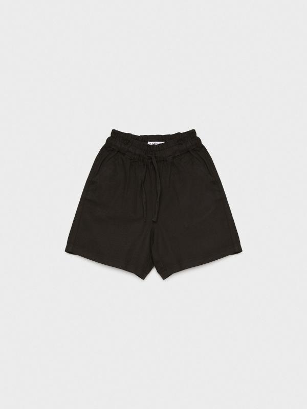 In Side Shorts De Cintura Elástica