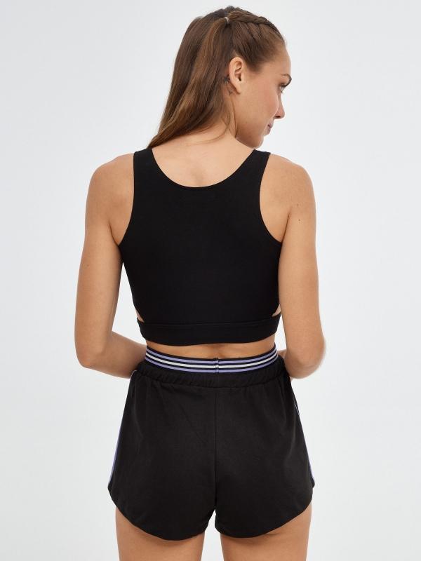 In Side Shorts De Goma Contraste