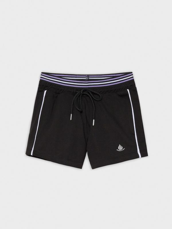 In Side Shorts De Goma Contraste