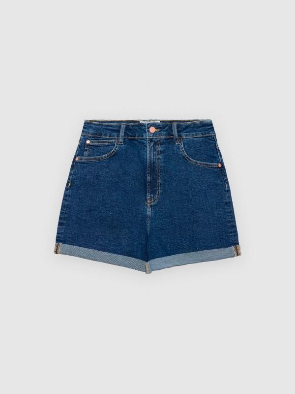 In Side Shorts Mom Slim Denim