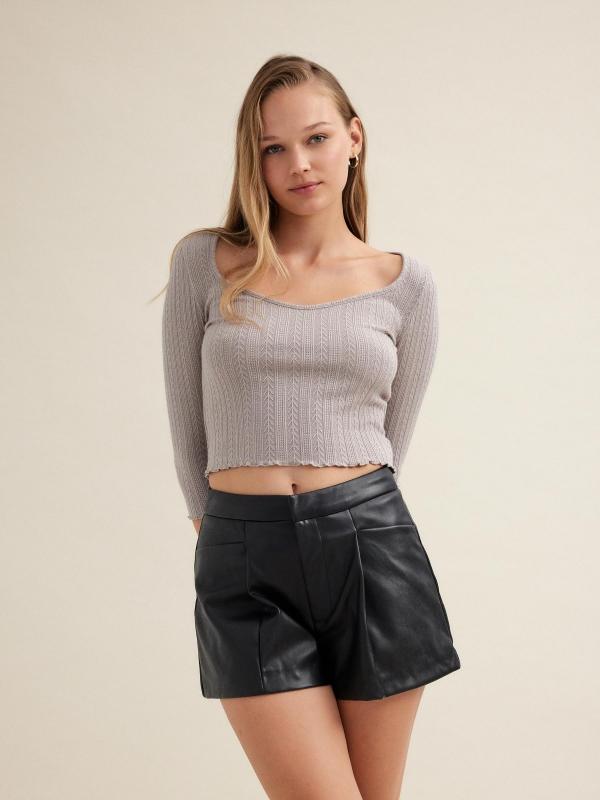 In side Shorts slim polipiel