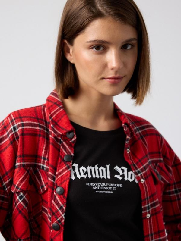 In Side Sobrecamisa De Cuadros