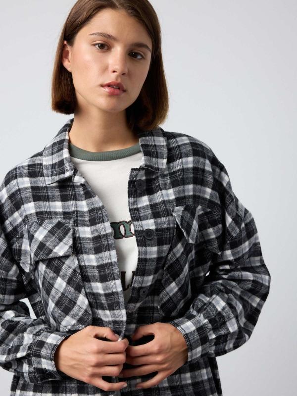In Side Sobrecamisa Oversized Cuadros