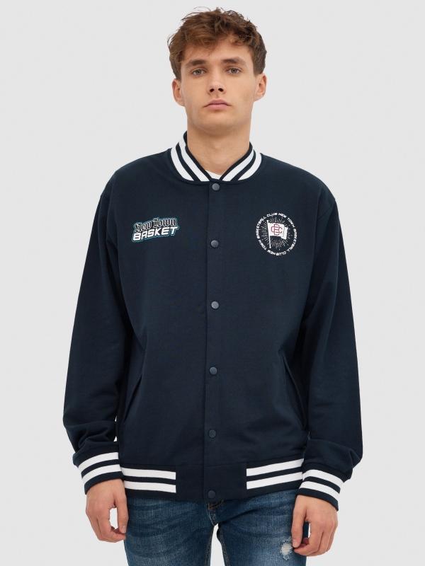 In side Sudadera abierta deportiva