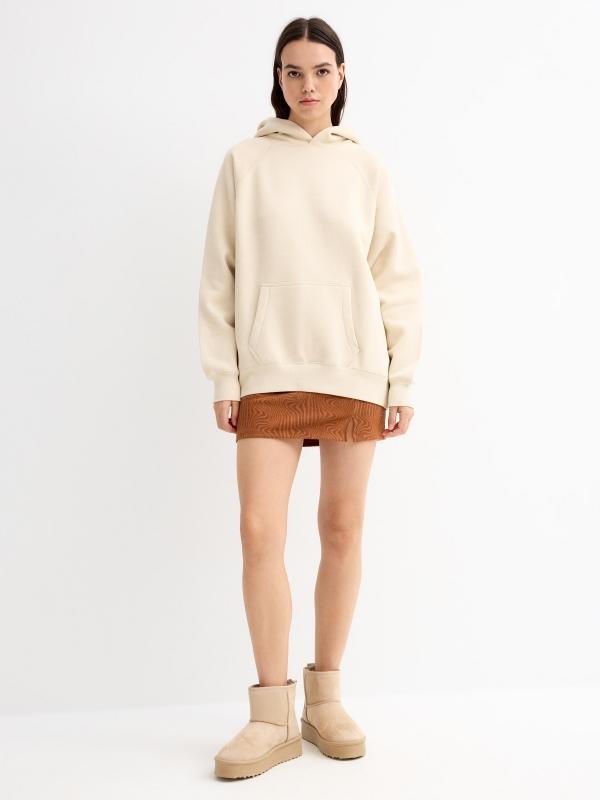 In Side Sudadera Básica Con Capucha