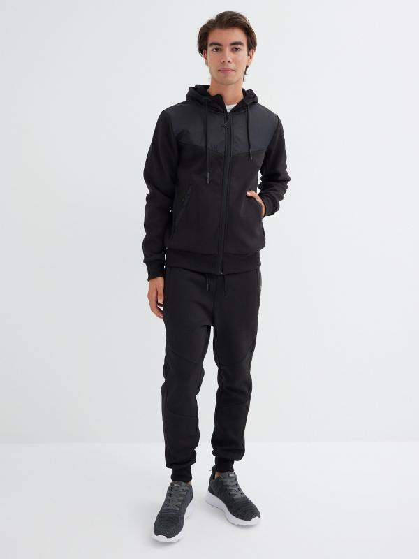 In Side Sudadera Básica Con Cremallera