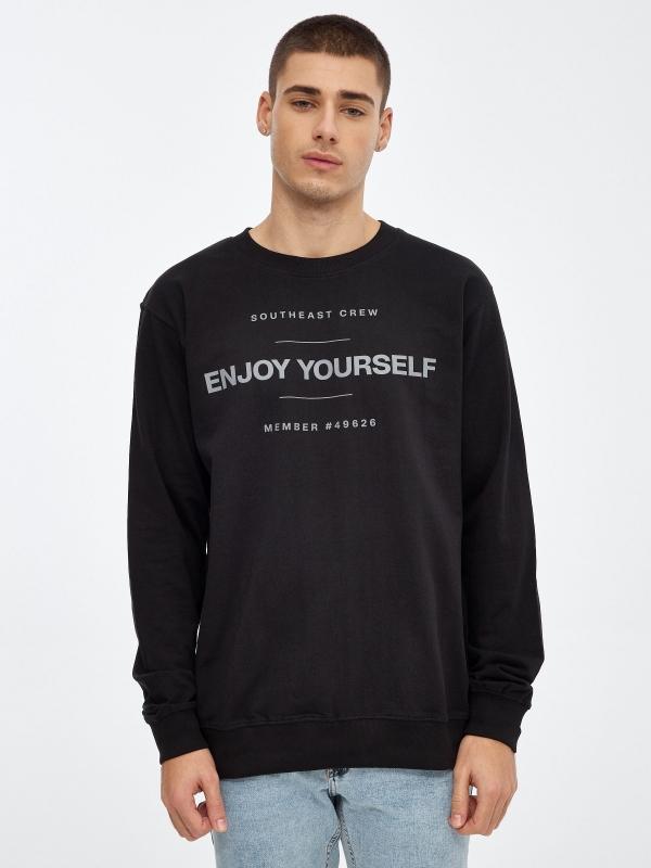 In side Sudadera basica Enjoy Yourself