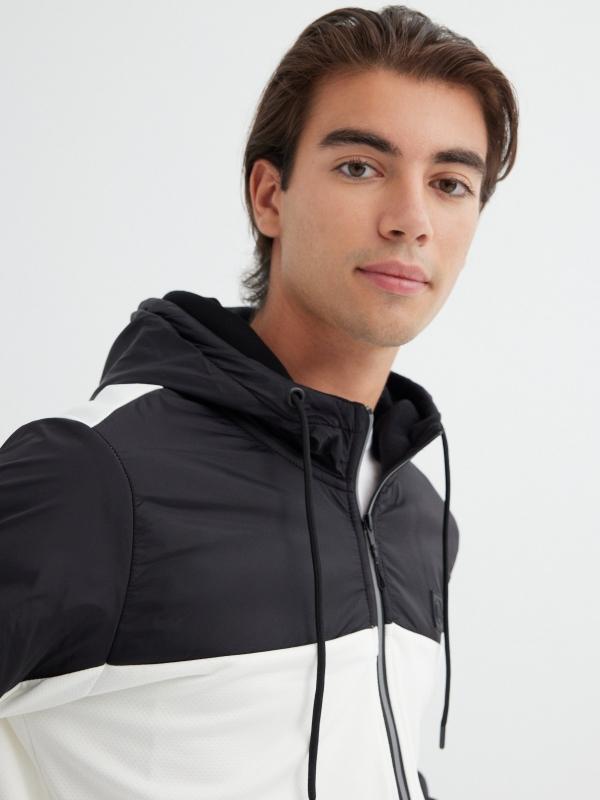 In Side Sudadera Bolsillos Con Cremalleras