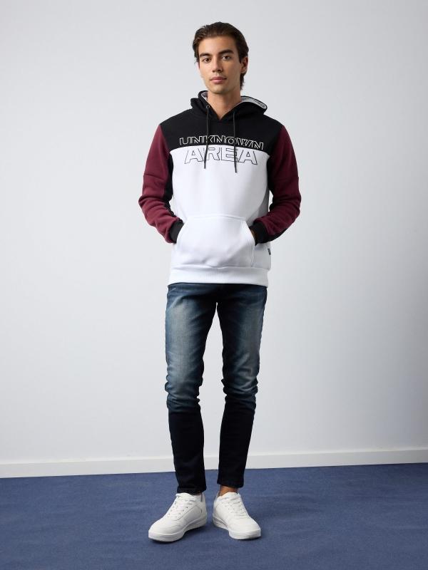 In Side Sudadera Canguro Con Capucha