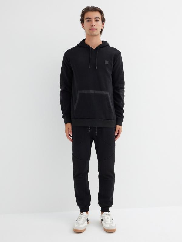 In Side Sudadera Canguro Con Capucha