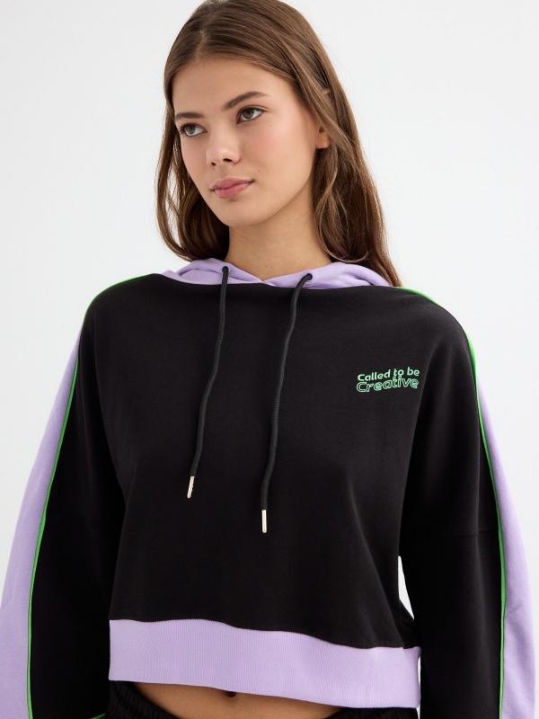 In Side Sudadera Capucha