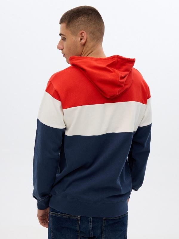 In Side Sudadera Capucha Color Block