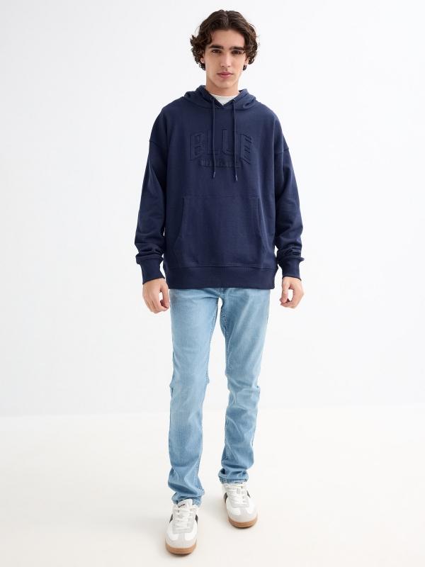 In Side Sudadera Con Capucha Blue Reflection