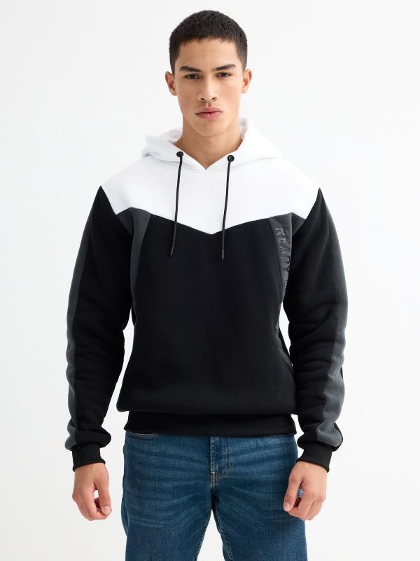 In Side Sudadera Con Capucha Colour Block