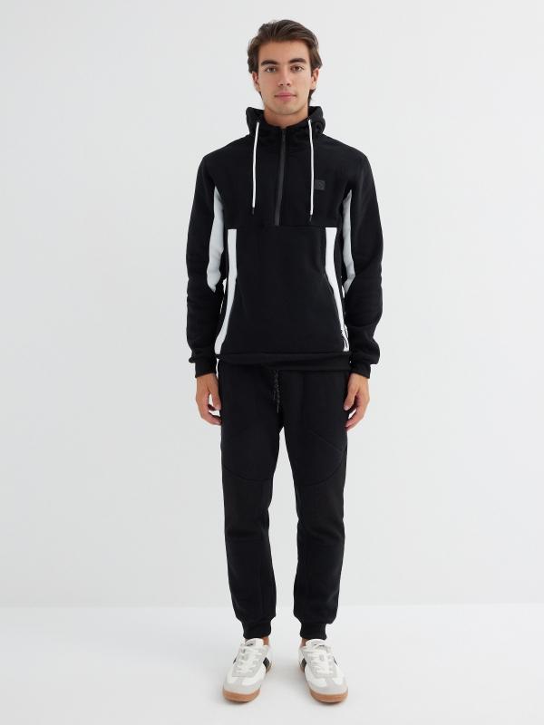 In Side Sudadera Con Media Cremallera