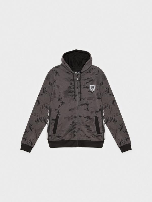 In Side Sudadera Cremallera Camuflaje