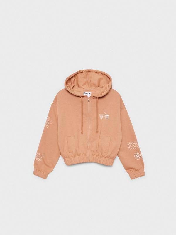 In Side Sudadera Crop Forever Ramen