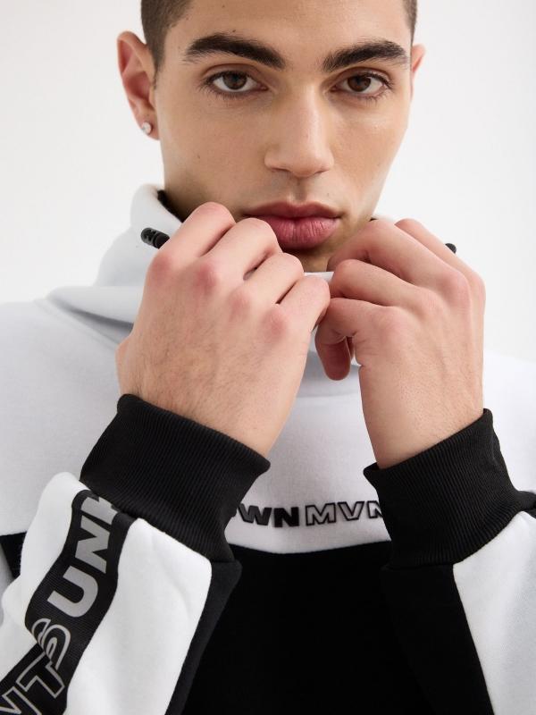 In Side Sudadera Cuello Chimenea Colour Block