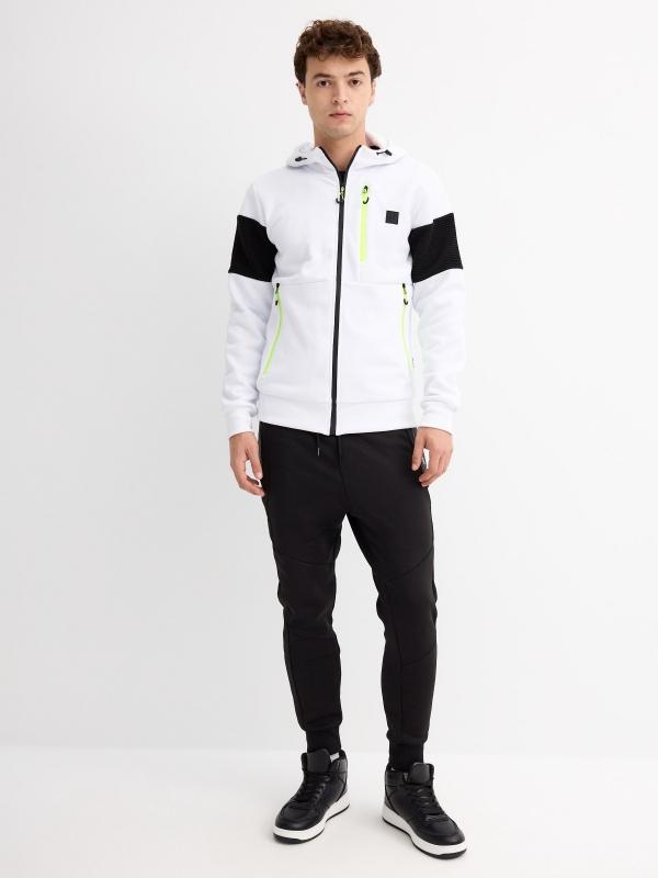 In Side Sudadera De Camuflaje Con Cremallera