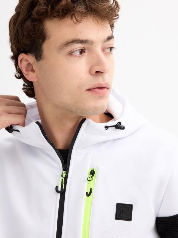 In Side Sudadera De Camuflaje Con Cremallera