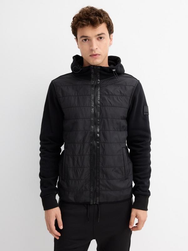 In side Sudadera de felpa con cremallera