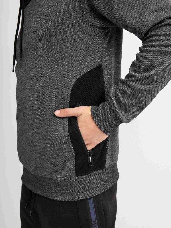 In Side Sudadera De Texturas