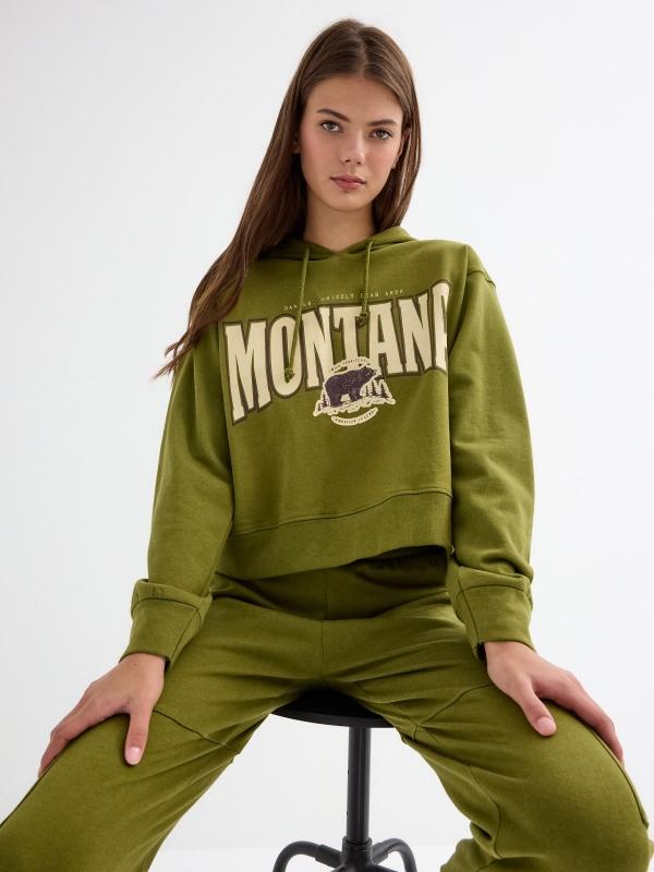 In Side Sudadera Montana