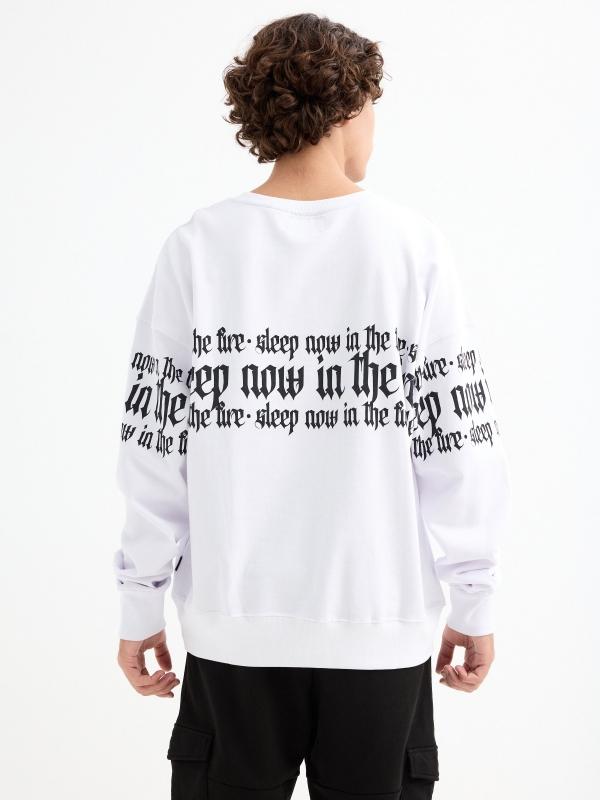 In Side Sudadera Sin Capucha Con Texto